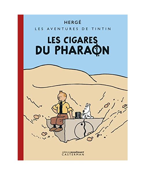 Les Cigares du Pharaon: Édition noir et blanc colorisée