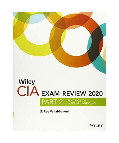 Wiley CIA Exam Review 2020, Part 2