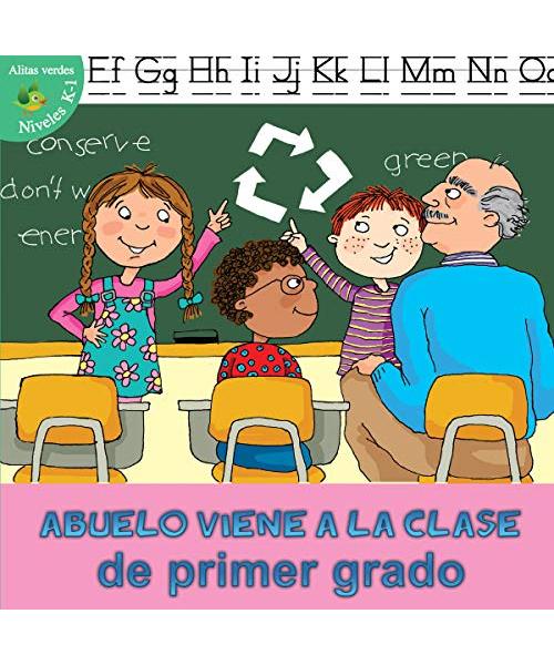 Abuelo viene a la clase de primer grado