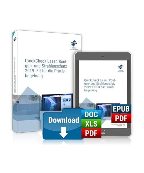 QuickCheck Laser-, Röntgen- und Strahlenschutz 2019: Fit für die Praxisbegehung