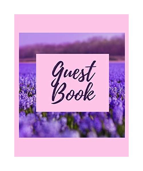 Guest Book - Lavender Field