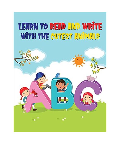 ABC: Learn to Read and Write with the Cutest Animals Alphabet Tracing Workbook for Preschoolers