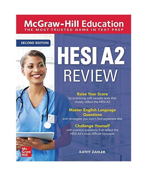 McGraw-Hill Education Hesi A2 Review, Second Edition