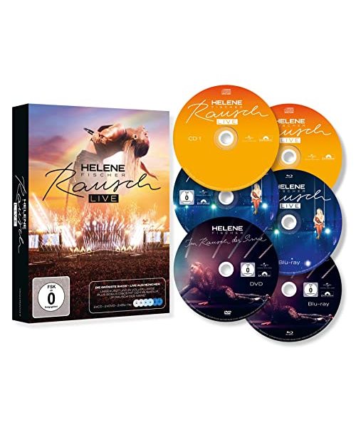 Rausch Live - Das größte Konzert ungekürzt live aus München (2CD + 2DVD + 2 Blu-ray - Inklusive Amazon exklusive Bonus DVD + Blu-ray "Ein Abend im Rausch") (Exklusiv bei Amazon.de)