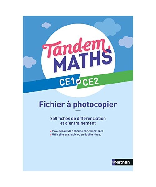 Tandem - Maths CE1 CE2 - Fichier à photocopier