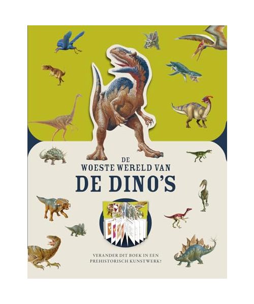 De woeste wereld van de dino's (Paperscapes)