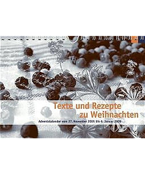 Texte und Rezepte zu Weihnachten