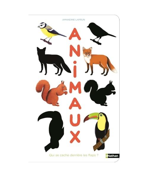 Imagier des animaux - Qui se cache derrière les flaps ?