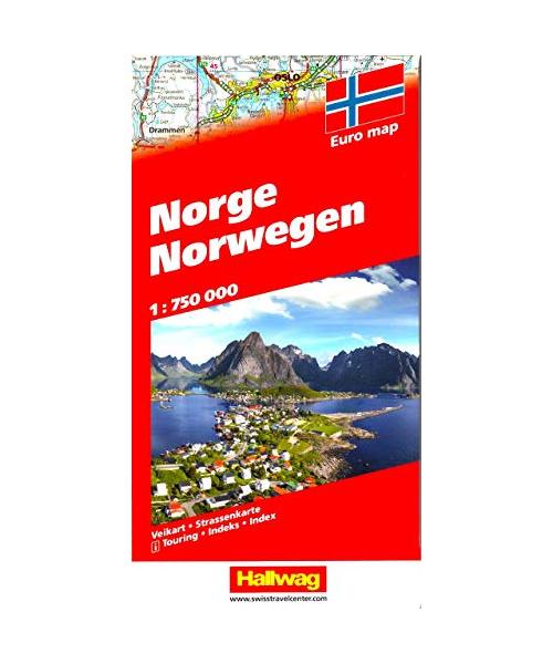 Norwegen Süd 1 : 800 000 Nord 1 : 900 000