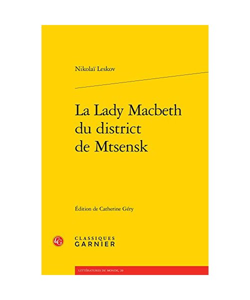 La Lady Macbeth Du District de Mtsensk
