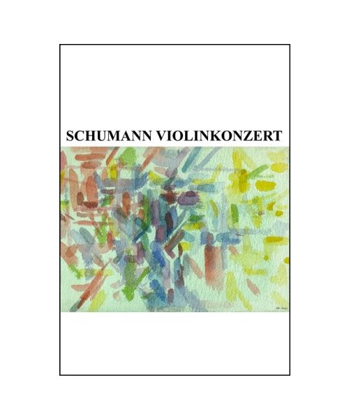 Schumann Violinkonzert