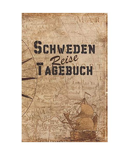 Schweden Reise Tagebuch: 6x9 Reise Journal I Notizbuch mit Checklisten zum Ausfüllen I Perfektes Geschenk für den Trip nach Schweden für jeden Reisenden