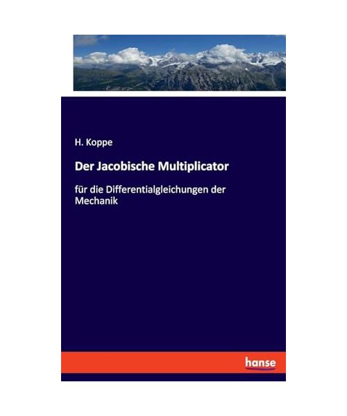 Der Jacobische Multiplicator