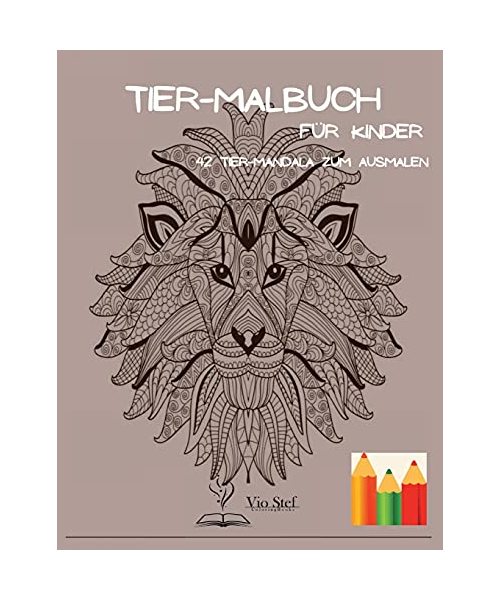 Tier-Malbuch für Kinder