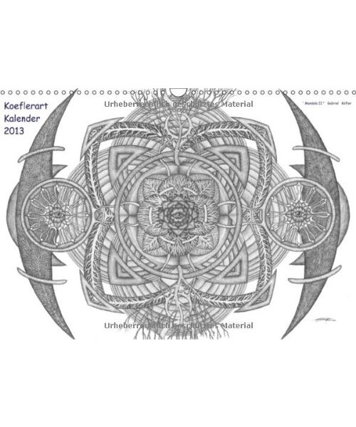 Koeflerart Kalender 2013 (Wandkalender 2013 DIN A4 quer)
