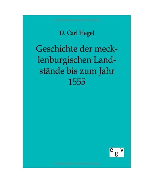 Geschichte der mecklenburgischen Landstände bis zum Jahr 1555