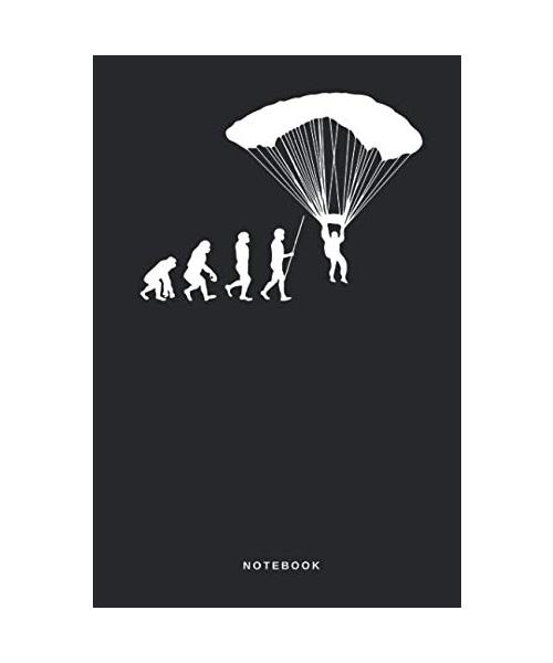 Notebook: Taccuino Journal - Evoluzione Parapendio - Progresso Paragliding - libretto d'appunti - blocco - notes - quaderno - agendina - Giornale - ... per uomini e donne - 110 pagine allineate