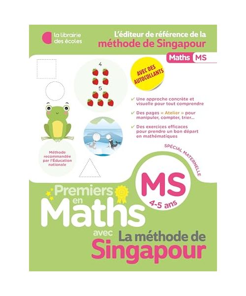Premiers en maths - Méthode de Singapour MS