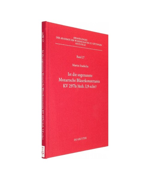 Ist die sogenannte Mozartsche Bläserkonzertante KV 297b/Anh. I,9 echt?