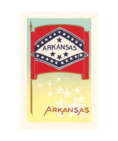 Vintage Journal Arkansas State Flag