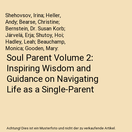 Soul Parent Volume 2: Inspiring Wisdom and Guidance on Navigating Life as a Single-Parent
