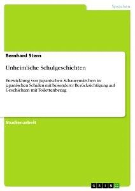 Unheimliche Schulgeschichten