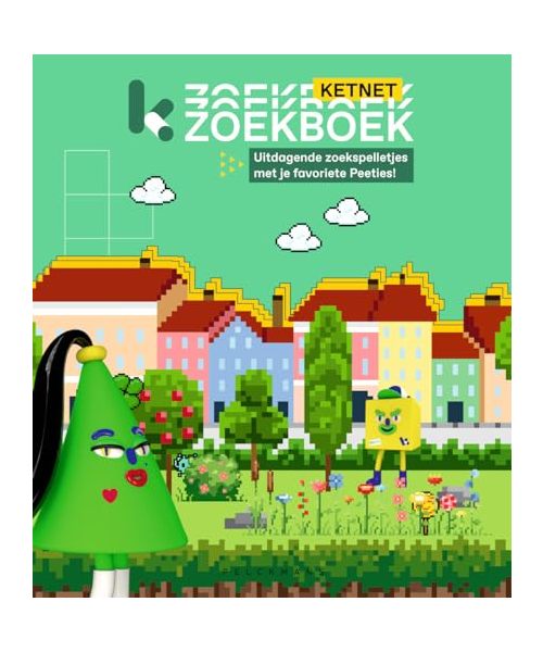 Ketnet zoekboek: uitdagende zoekspelletjes met je favoriete Peeties!