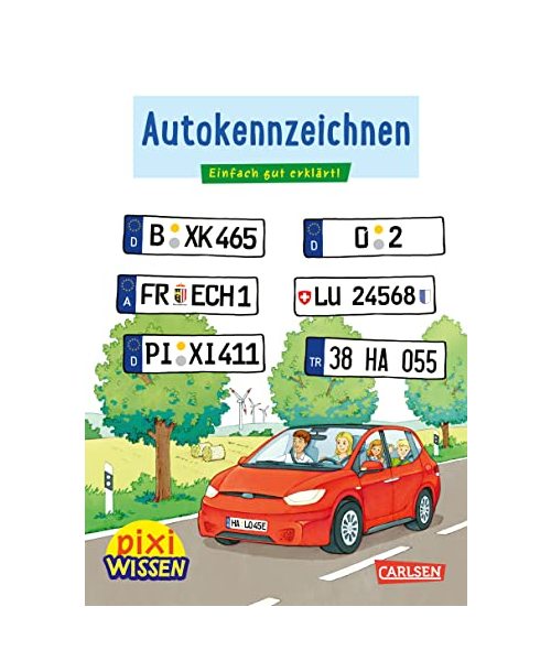 Pixi Wissen 102: Autokennzeichen