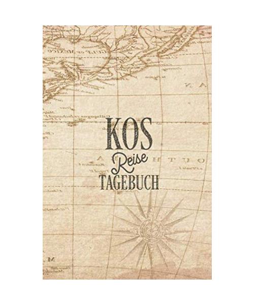 Kos Reisetagebuch: Urlaubstagebuch Kos.Reise Logbuch für 40 Reisetage für Reiseerinnerungen der schönsten Urlaubsreise Sehenswürdigkeiten und ... Notizbuch,Abschiedsgeschenk