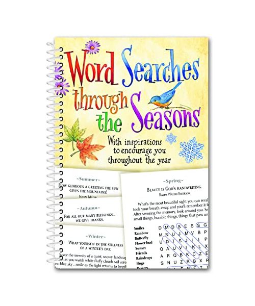 Large Print Gifts of Nature Word Searches
