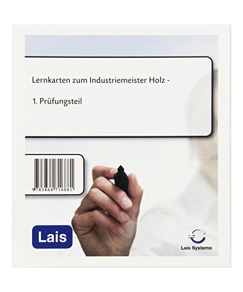 Lernkarten zum Industriemeister Holz