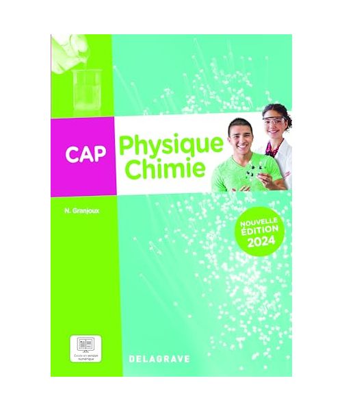 Physique - Chimie CAP (2024) - Pochette élève