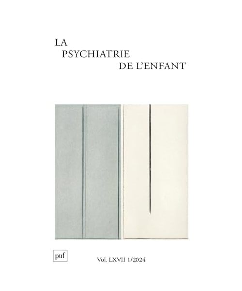Psychiatrie de l'enfant 2024, vol. 67, n.1
