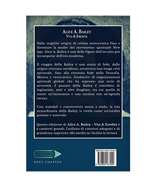 Alice A. Bailey - Vita & Eredità