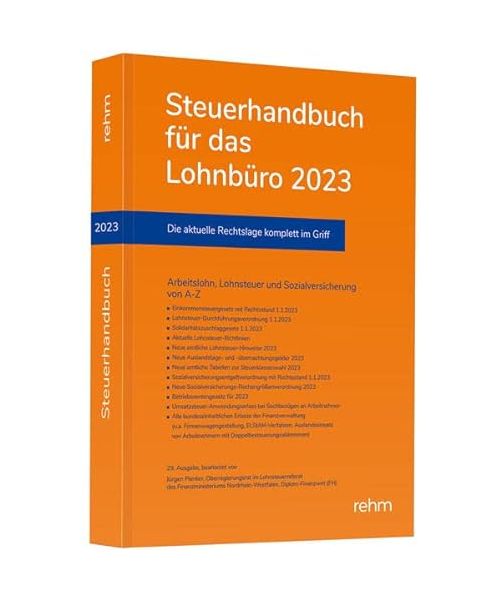 Steuerhandbuch für das Lohnbüro 2023
