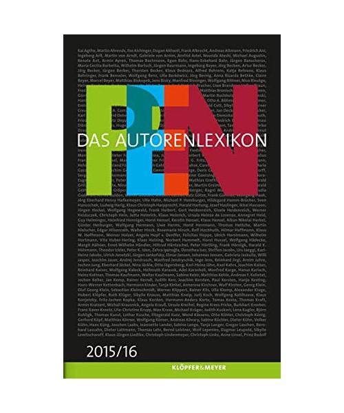 PEN Das Autorenlexikon 2015 / 16
