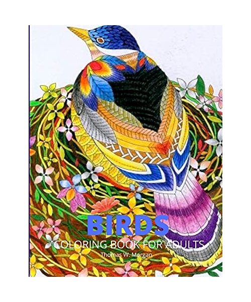 Birds Coloring Book for Adults: The Audubon Birds Coloring Book Creative Haven Birds Coloring Book Dover Nature