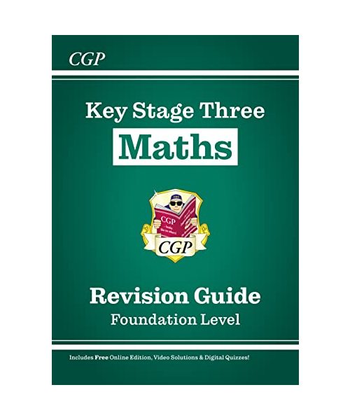 KS3 Maths Revision Guide - Foundation (includes Online Edition, Videos & Quizzes)