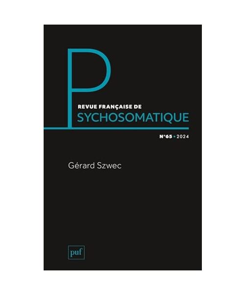 Revue francaise de psychosomatique 2024, n.65