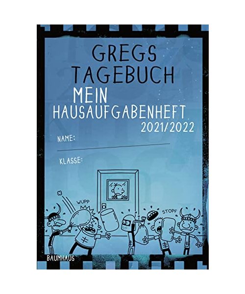 Gregs Tagebuch – Mein Hausaufgabenheft 2021/2022 (VE 5)