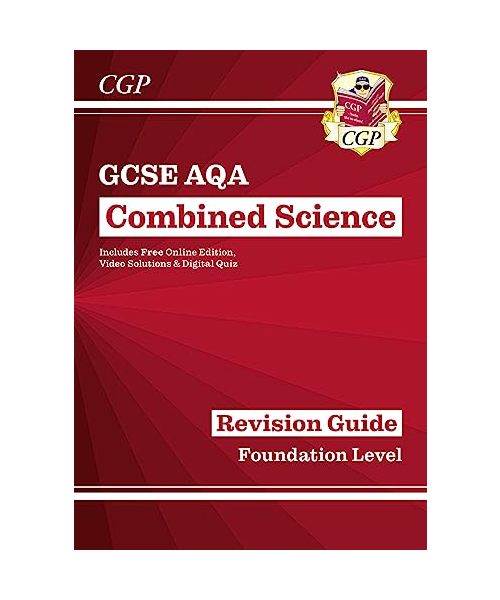 New GCSE Combined Science AQA Foundation Revision Guide with CGP RevisionHub