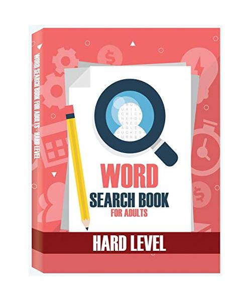 Word Search Books for Adults - Medium Level: Word Search Puzzle Books for Adults, Large Print Word Search, Vocabulary Builder, Word Puzzles for Adults