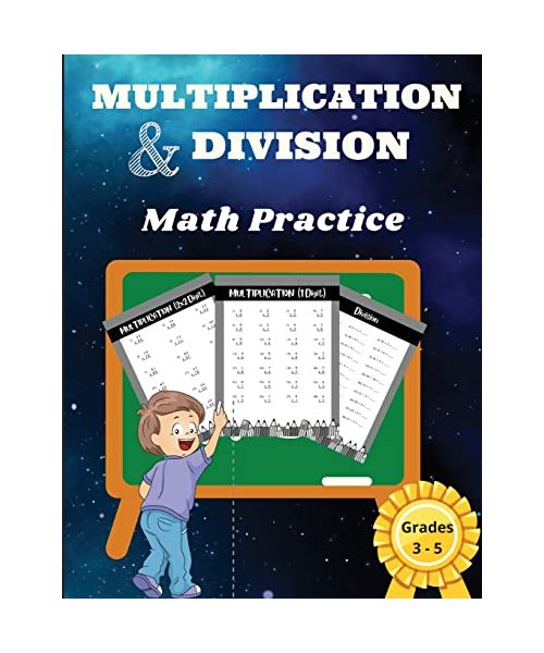 Multiplication and Division Math Practice Grades 3-5
