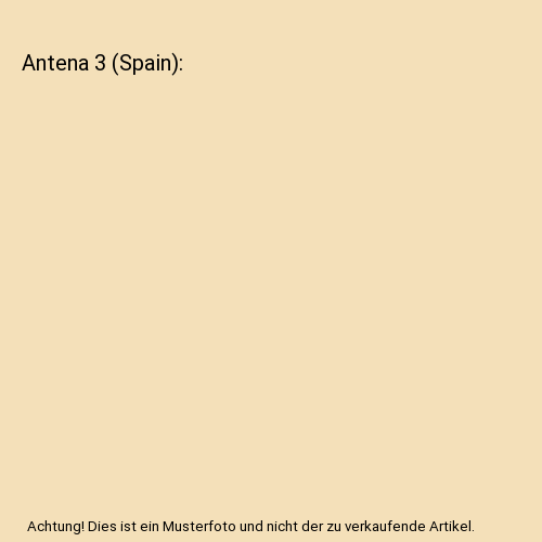 Antena 3 (Spain)