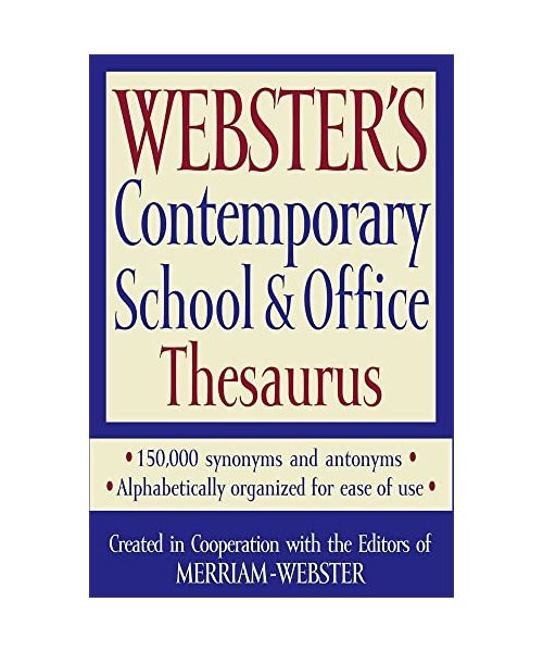 Webster's Contemporary School & Office Thesaurus