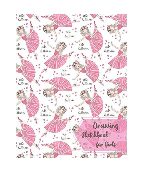 Drawing Sketchbook for GirlsHuge SketchbookSketch Book 8x5 Drawing Pads for Kids 9-12Kids Drawing PadArt Supplies Sketch BookDrawing Paper Kid