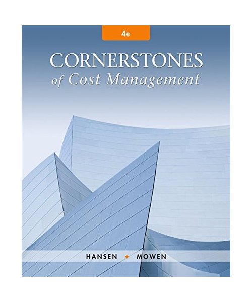 Cornerstones of Cost Management
