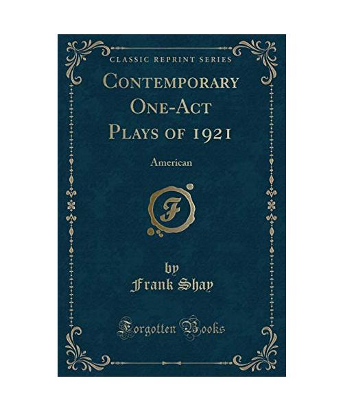 Contemporary One-Act Plays of 1921