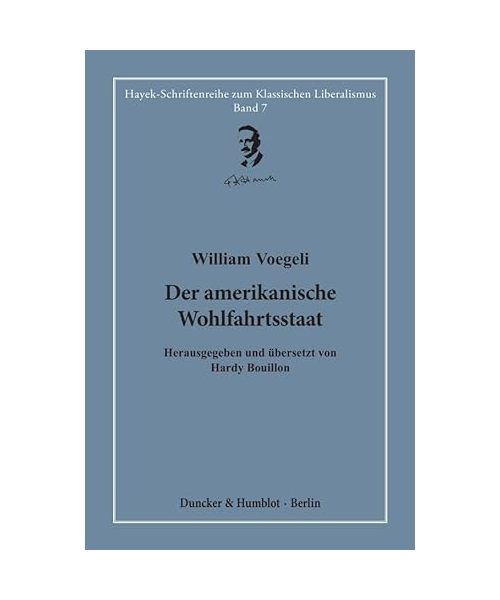 Der amerikanische Wohlfahrtsstaat.