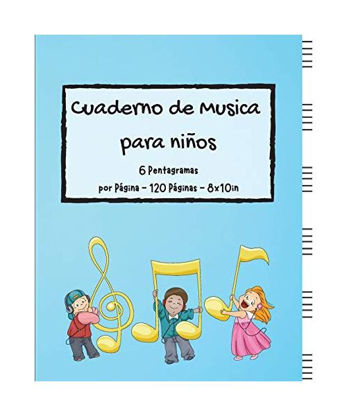 Cuaderno de Musica para niños